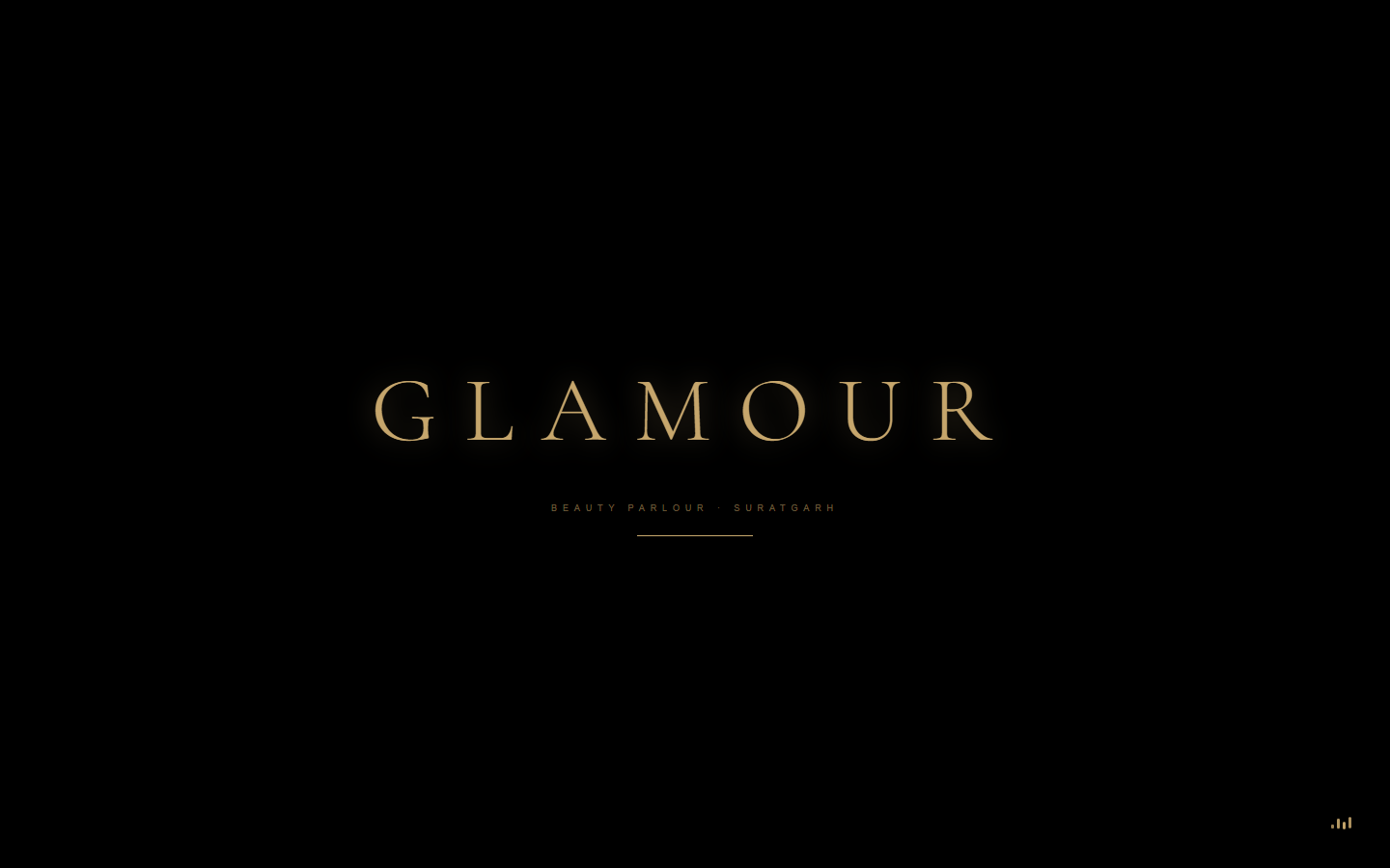 Glamour Makeover Website by Lusux web Solution Suratgarh