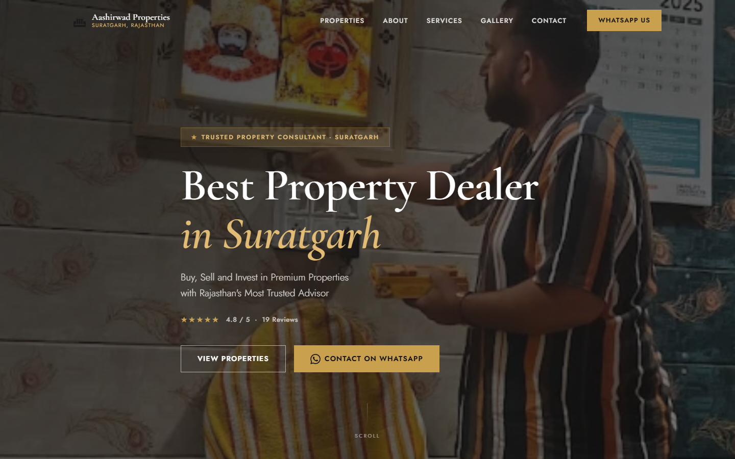 Suratgarh Properties Real Estate Website